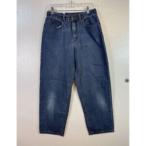 Talbots Petites Jeans Womens Size 10 Straight Leg Stretch 5 Pocket Denim Blue